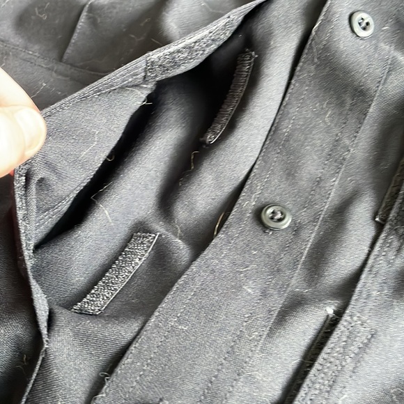 511 Tactical Mens shirt XL Zip Button Up Black - Picture 7 of 7